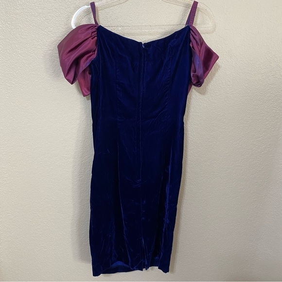 Vintage Roberta Velvet Bow Dress - Picture 5 of 5